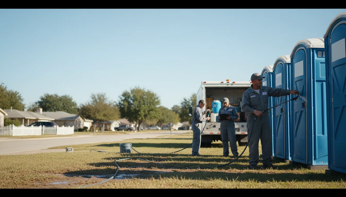 Long-Term Portable Toilet Rental in Hurricane Mills, TN near me